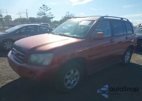 2003 Toyota Highlander V6 из США, поврежденный, VIN JTEHF21A930153609